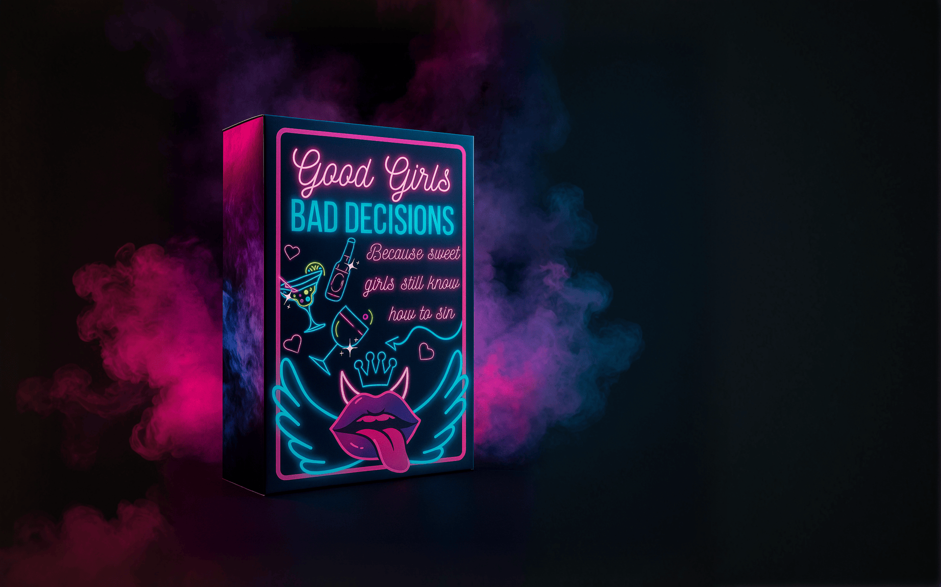 Good Girls, Bad Decisions Box Mockup
